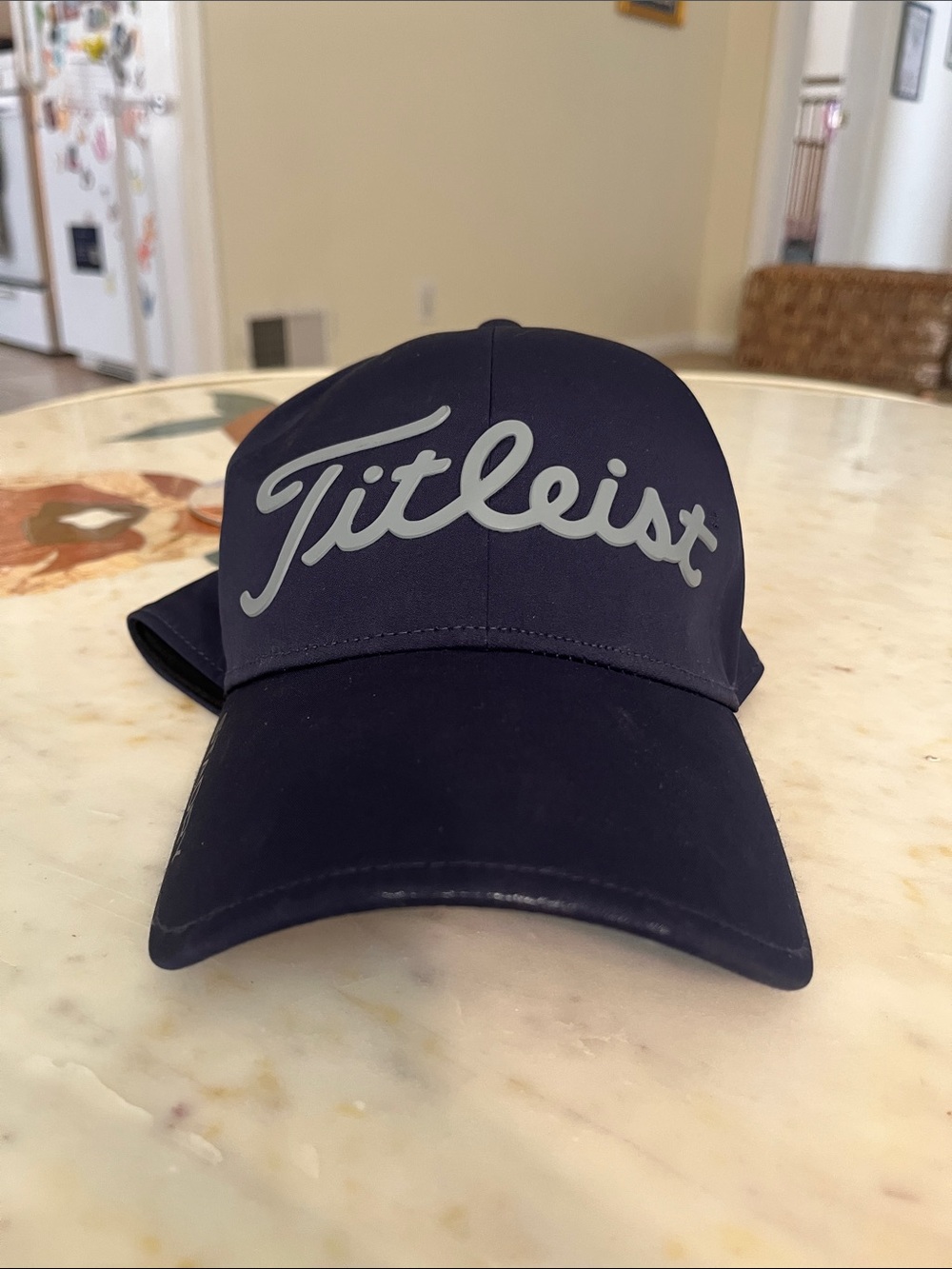Titleist Navy Blue Hat with Light Gray Logo